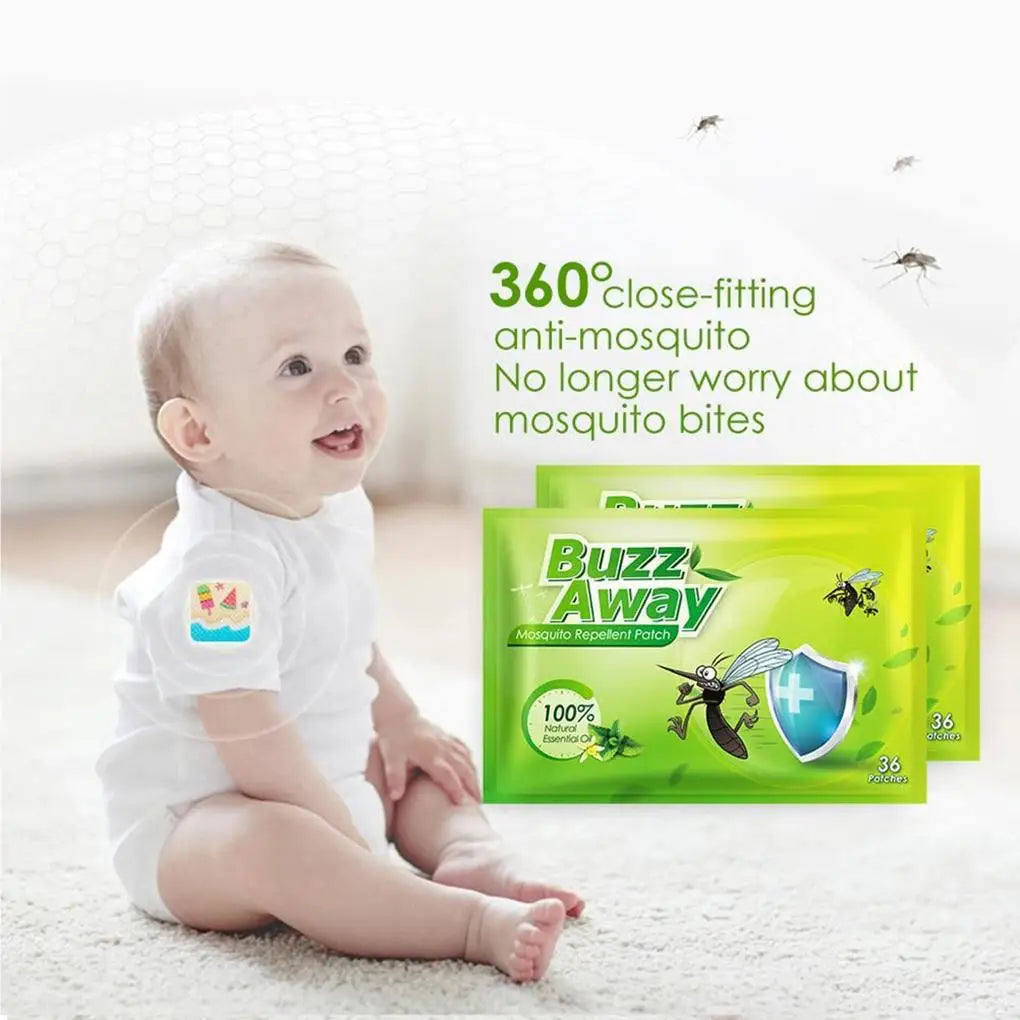 36X Mosquito Patches Insect Stickers Summer Supplies Protection Elderly