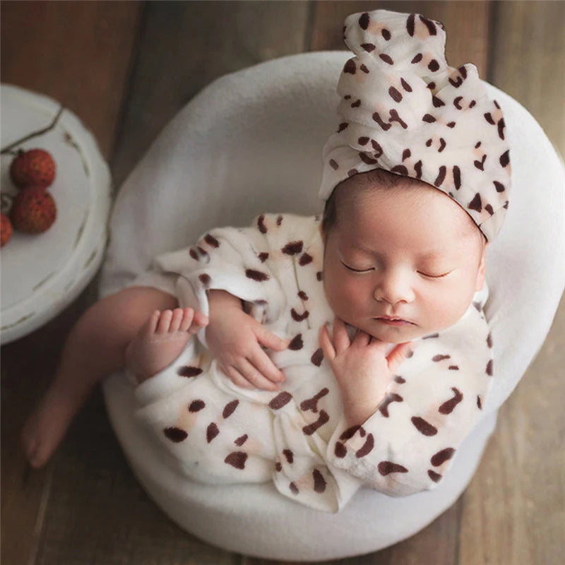 Baby Newborn Photography Props Bathrobes Baby Shower Set