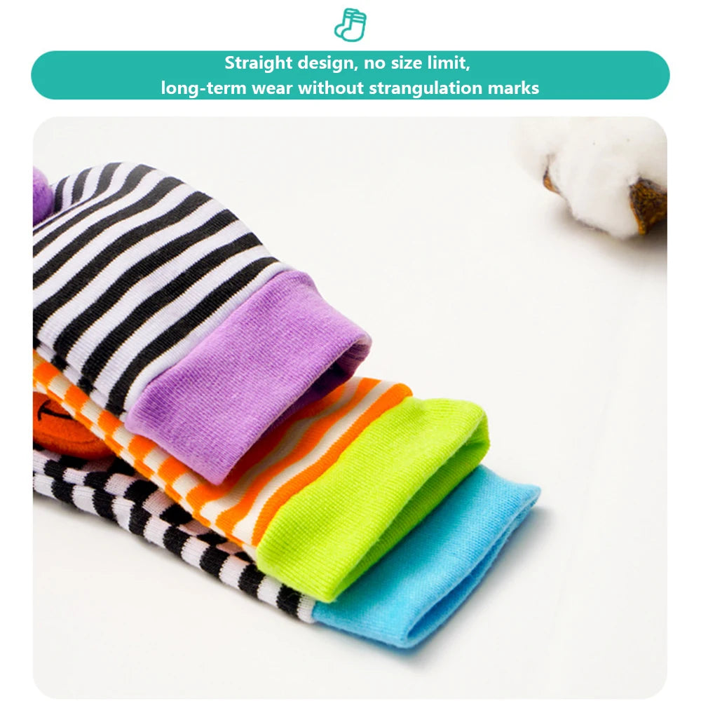 Plush Socks Wrist Strap Rattles Baby Toys 0-12 Months
