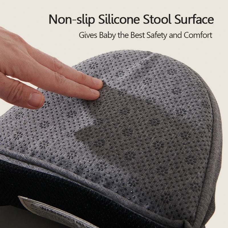 Foldable Baby Carrier Adjustable Waistband Lightweight Hipseat Carrier