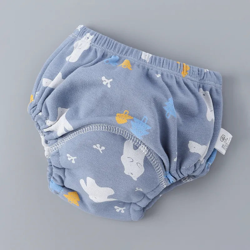 6 Layer Waterproof Reusable Cotton Diaper