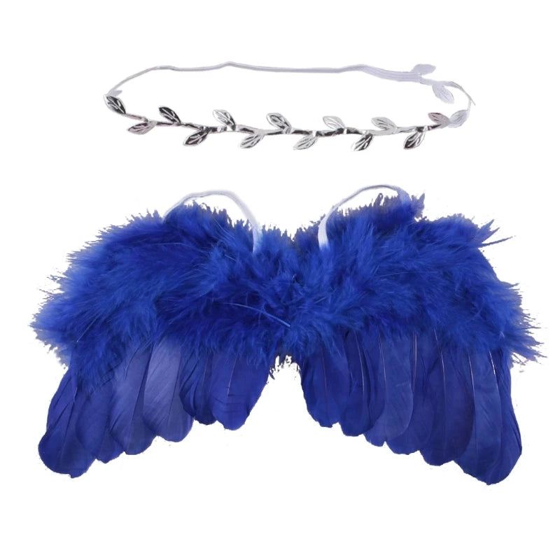 Baby Angel Wing with Headband Photo Shooting Accessories