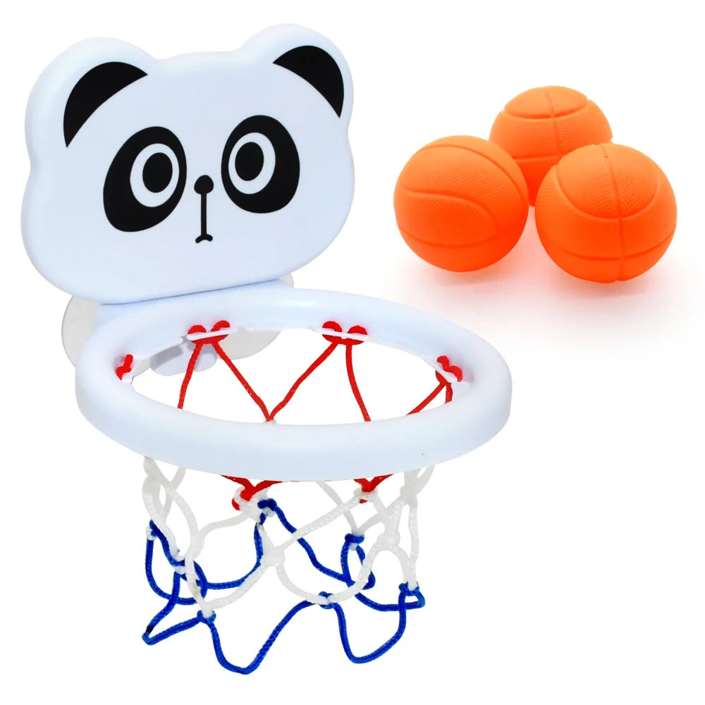 Baby Bath Toys Suction Cup Shooting Basketball Bathroom Toy