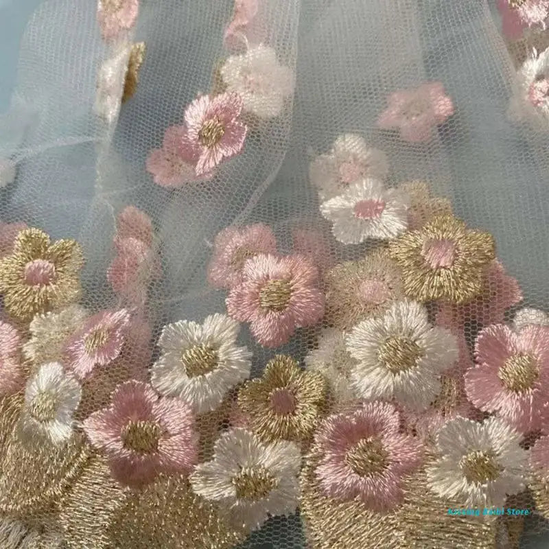 Baby Lace Embroidery Perspective Skirt Costume