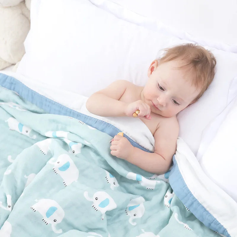 6 Layers Baby 100% Cotton Blanket