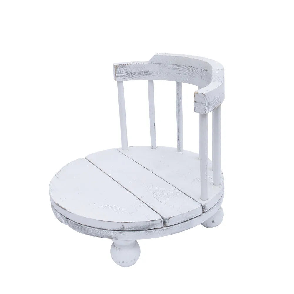 Newborn Photography Props Wooden Chair Old-fashioned Chair