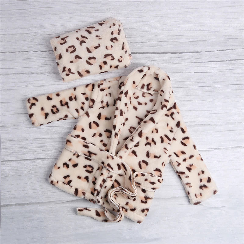 Baby Newborn Photography Props Bathrobes Baby Shower Set