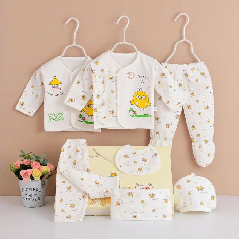 New Baby Girl Sets Clothing Suit Cotton Clothes for Girls 0-3M