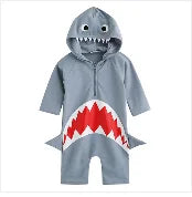 Baby Swimwear Boys Zip Sunsuit