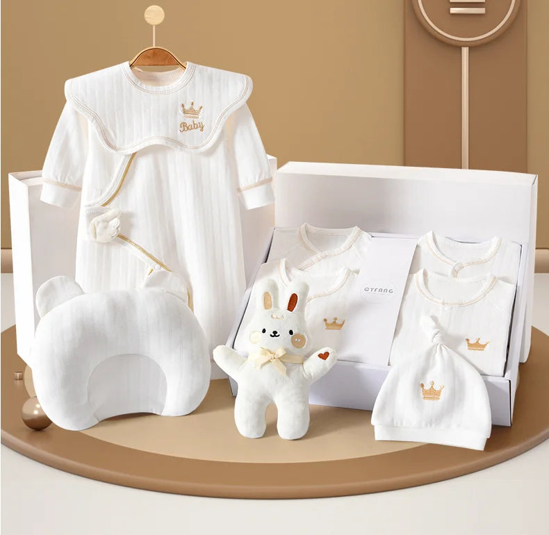 Newborn Baby Clothing Set 15/17/18/20 pieces/0-12 Months 100% Cotton Set