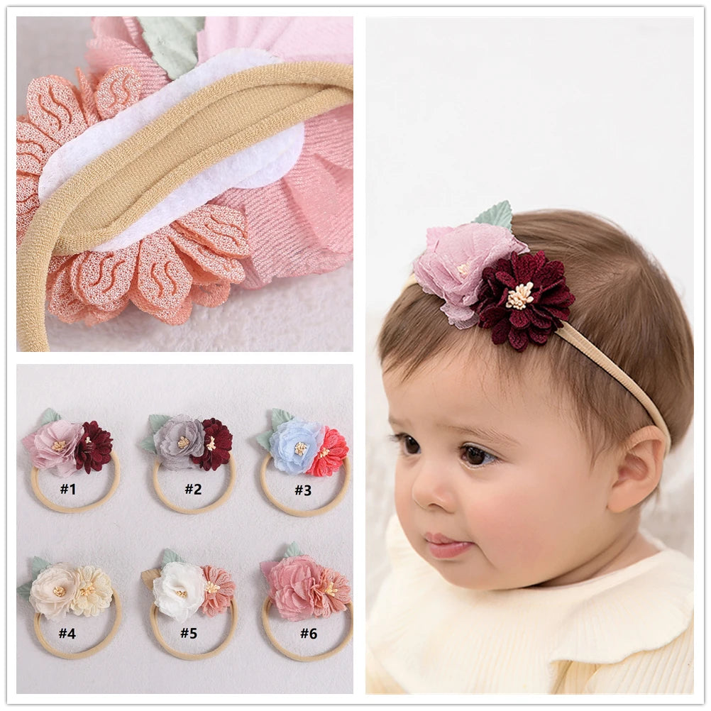 Baby Newborn Head Flower Toddler Florals Headwear