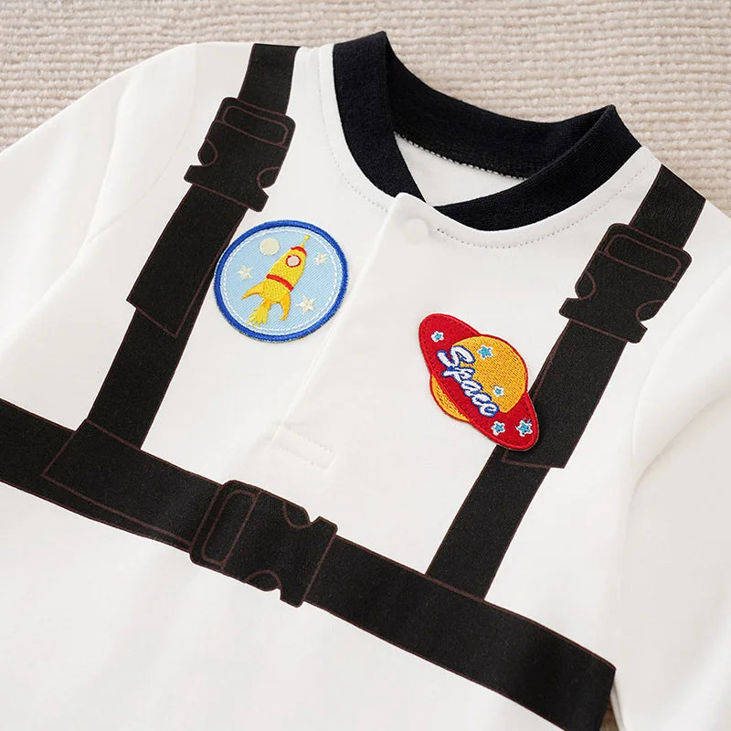 Astronaut Costume Space Suit Rompers