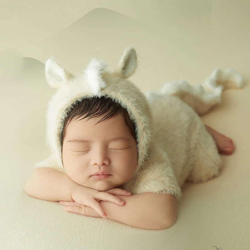 Clothing For Newborn Photography Dragon Hat Romper