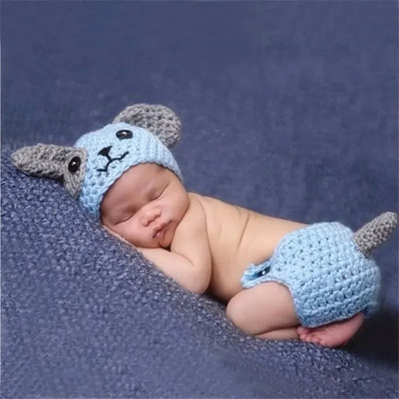 Baby Photo Props Cartoon Fox Newborn Photography
