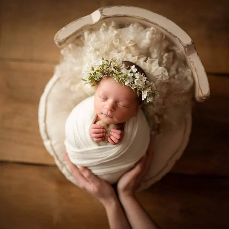 Newborn Photography Props Wooden Chair Old-fashioned Chair