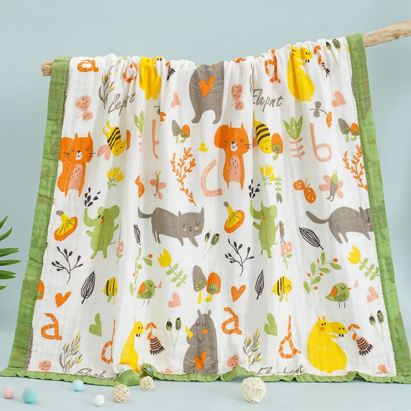 6 Layers Baby 100% Cotton Blanket