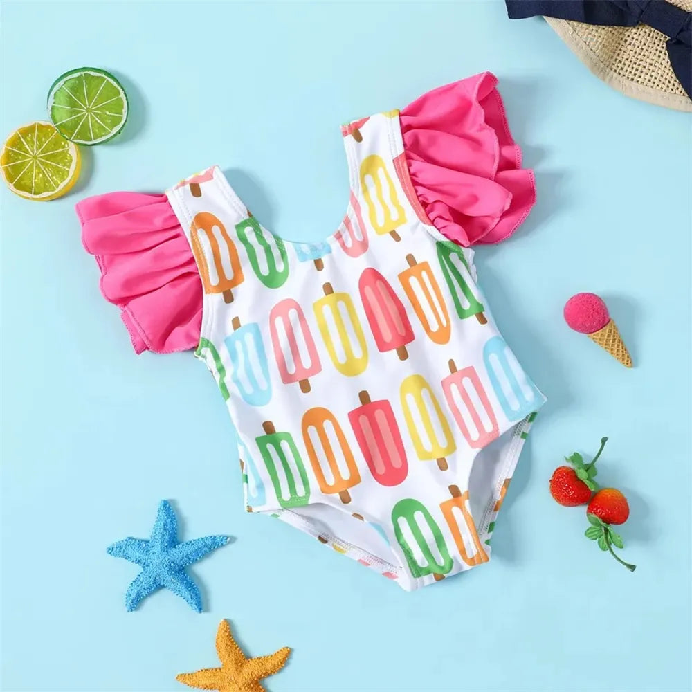 Toddlers Swimsuit One-piece Bathiing Suit