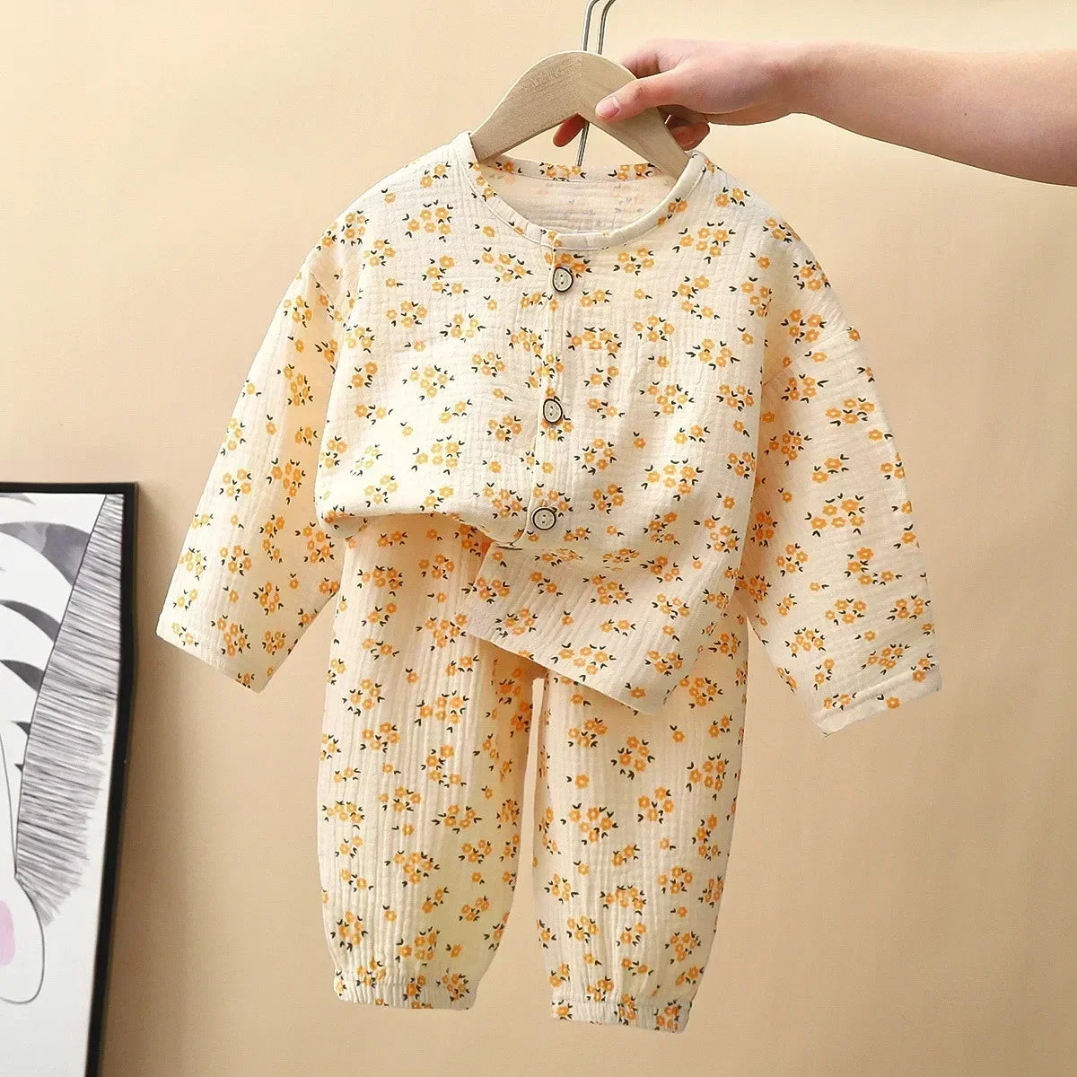 Toddler Spring Clothing Set Baby Sleepwear Outfits
