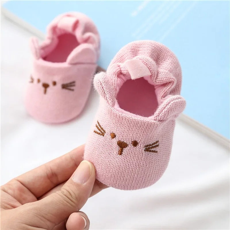 Toddler Girl Knitted Shoes First Walkers Snow Boots