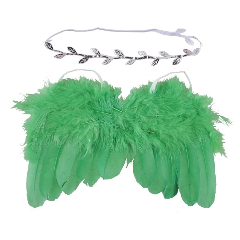 Baby Angel Wing with Headband Photo Shooting Accessories