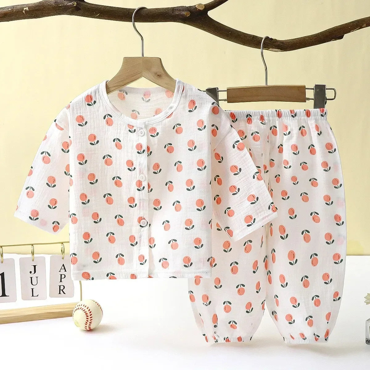 Toddler Spring Clothing Set Baby Sleepwear Outfits