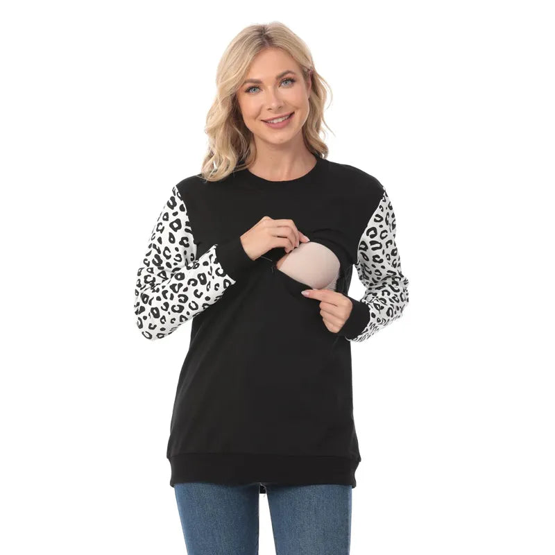 Autumn Maternity Nursing Mothers Breastfeeding Clothes