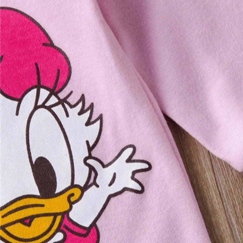 Newborn Romper Cartoon Mickey Minnie Mouse Winnie Pooh Infant Jumpsuit