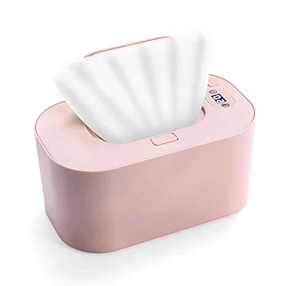 New Baby Wipe Warmer Heater Wet Towel Dispenser Napkin Heating Box
