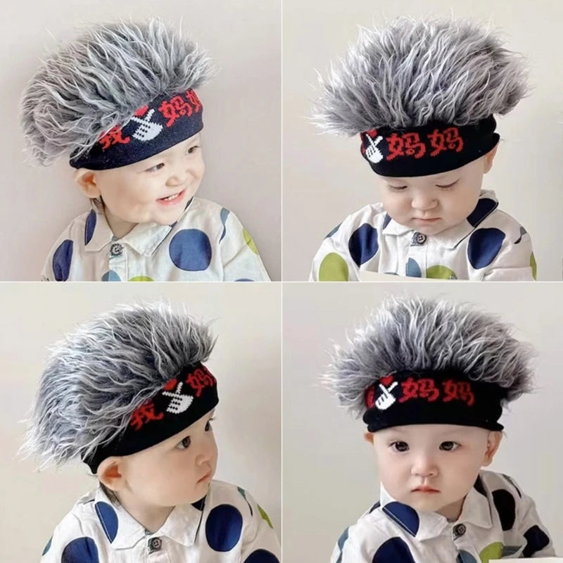 Winter Outdoor Baby Hat Perm Cap Hip Hop Street Dance Hat