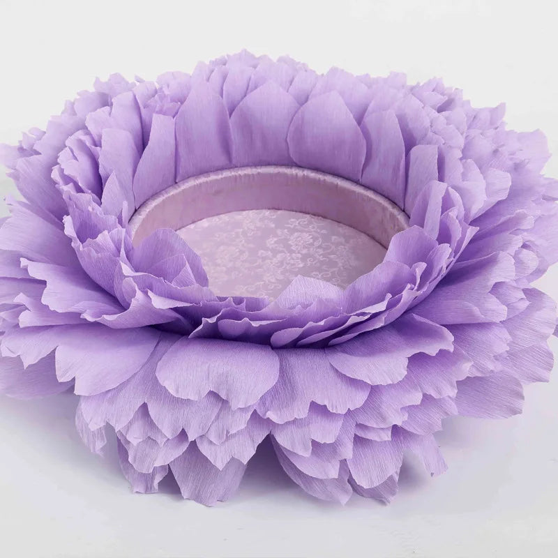 Newborn Photography Props Flower Blanket Lotus Accessories