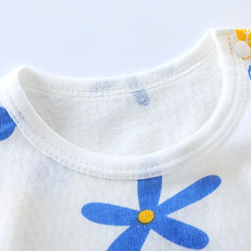 High Quality Newborn Pajamas Baby Summer Rompers 100% Cotton
