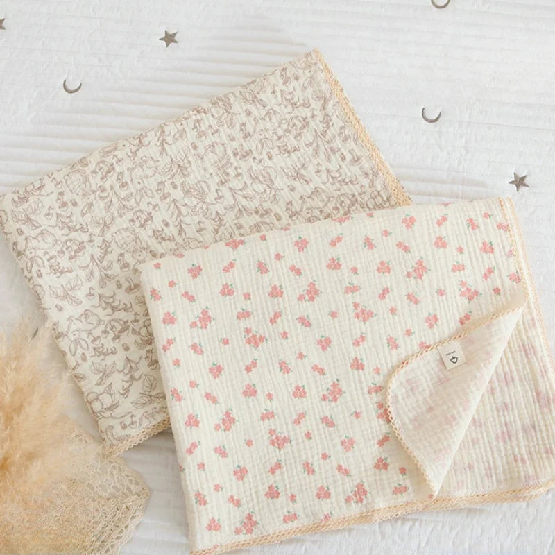 2Layer Thin Baby Summer Blanket Infant 120X150CM