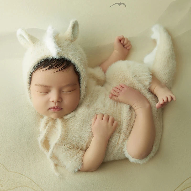 Clothing For Newborn Photography Dragon Hat Romper