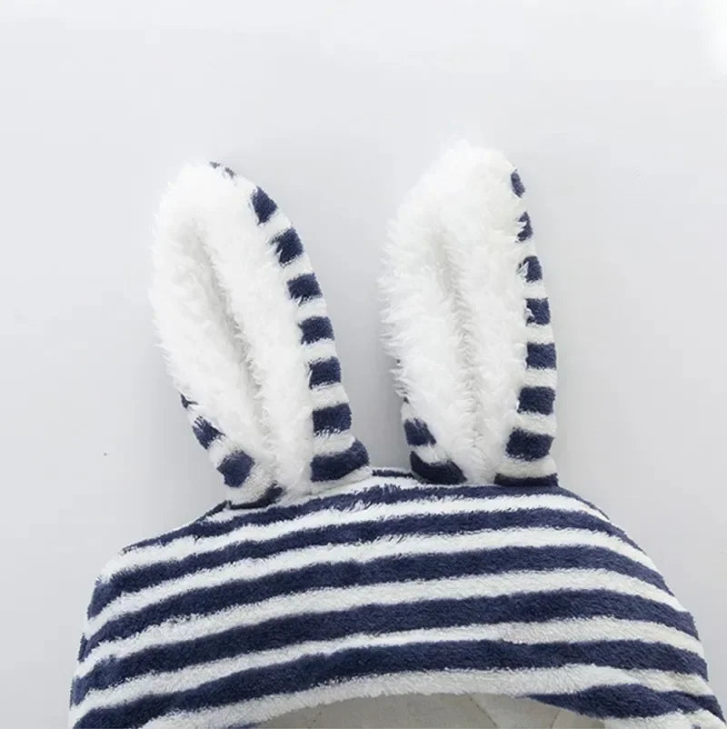 Baby Bag Thickened Autumn Winter Flannel Soft Skin Warm Newborn Sleeping Bag Baby Stroller Outdoor Windproof Swaddle Blanket