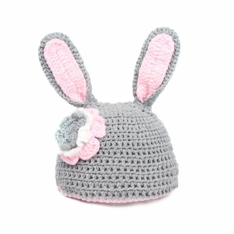 2Pcs/Set Newborn Photography Props Knitted Crochet Warm Photo Costume Baby Hat And Pant Suit Girl Boy Clothes Accessories