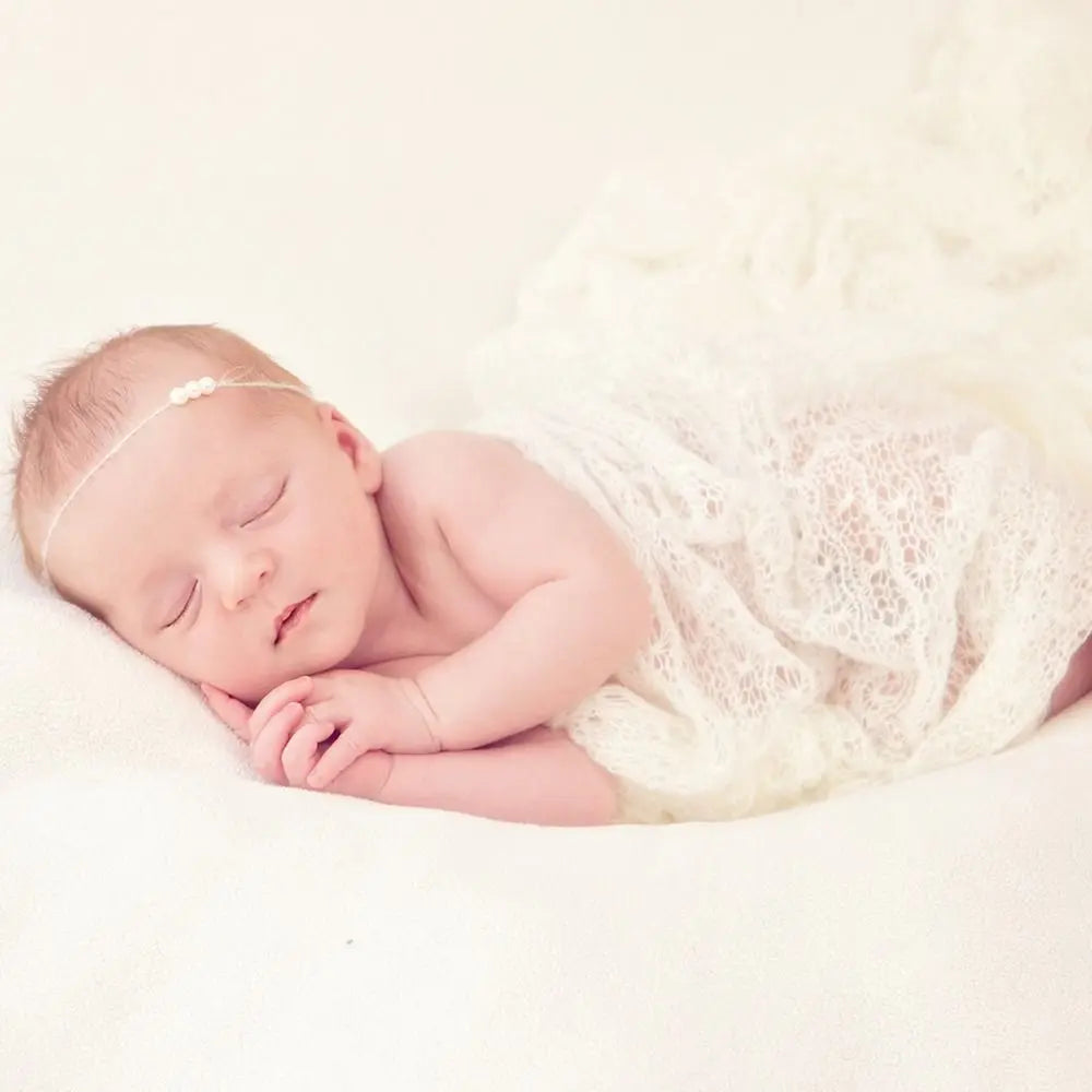 Newborn Knit Mohair Photo Shoot Prop Blanket Wraps