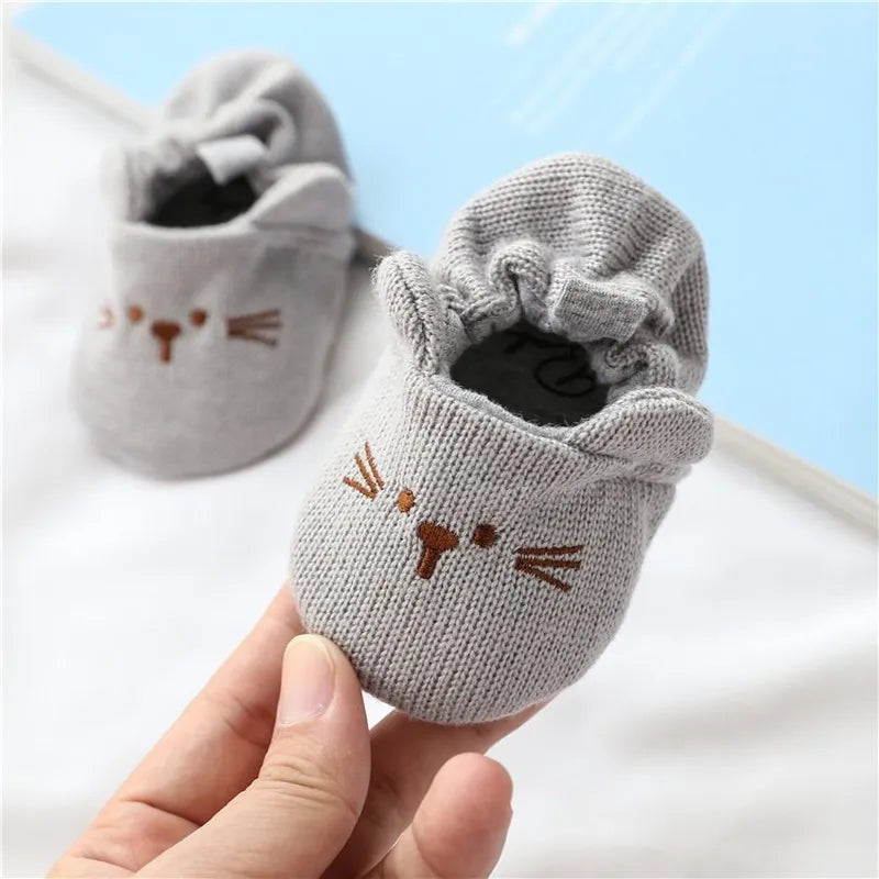 Toddler Girl Knitted Shoes First Walkers Snow Boots