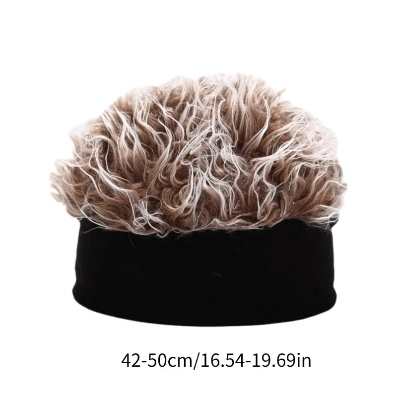 Winter Outdoor Baby Hat Perm Cap Hip Hop Street Dance Hat