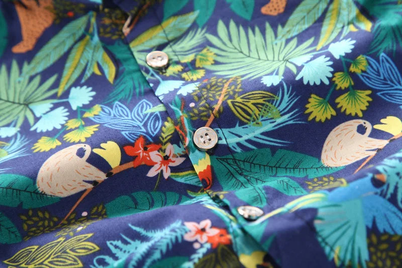 Baby Boy Clothes 0-5 Years Printed Shirt Shorts Two-Piece Sets