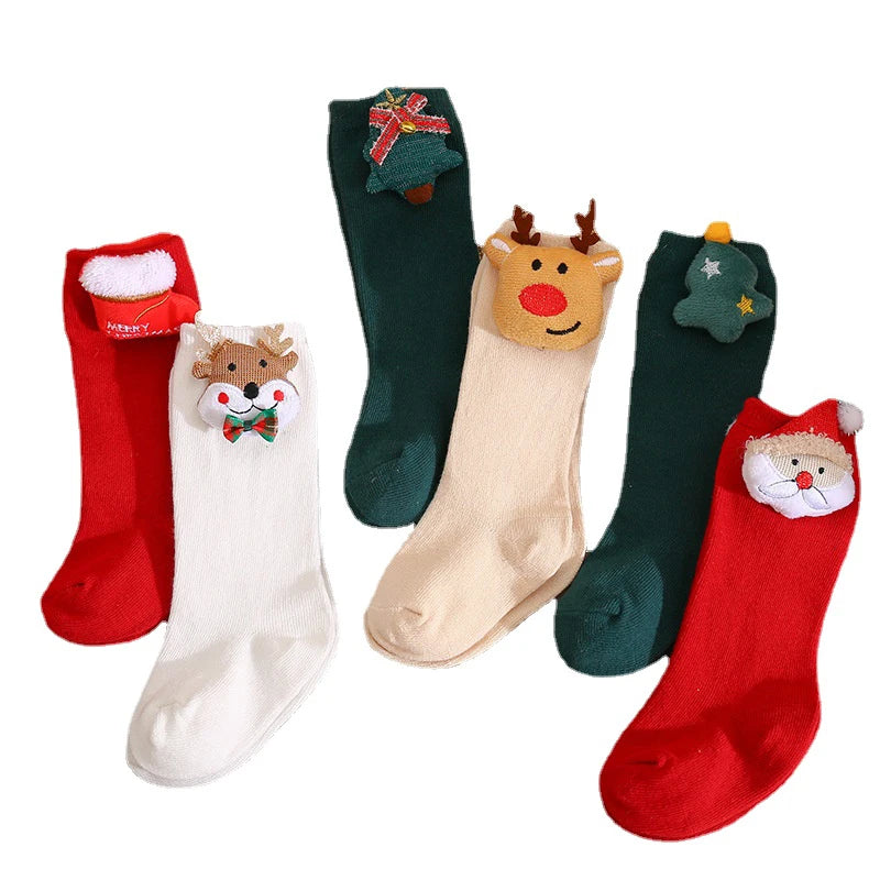 Christmas Newborn Baby Accessories Socks