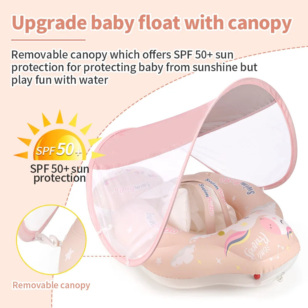 Baby Float Lying Swimming Rings Infant Waist Swim Ring