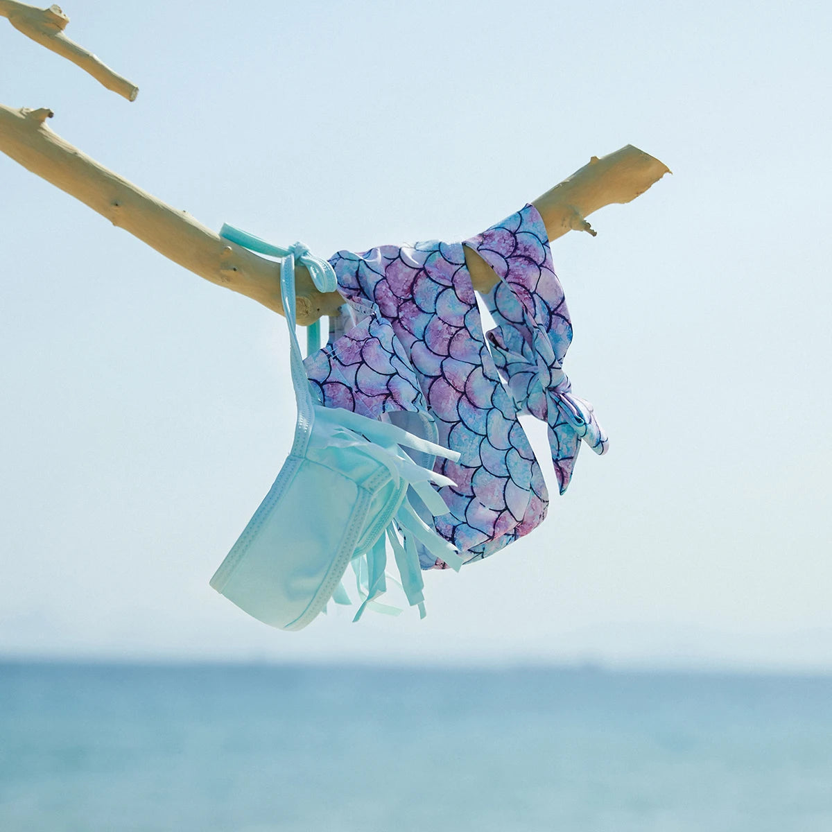 Baby Girls Watermelon Print Bathing Suit
