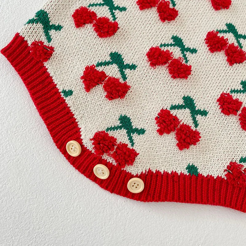 Autumn Baby Bodysuits and Knit Cardigans 2pcs Set
