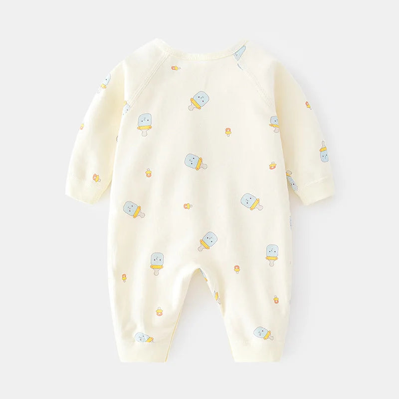 0-6Month Newborn Baby Girl Boy Cotton Soft Infant Jumpsuit
