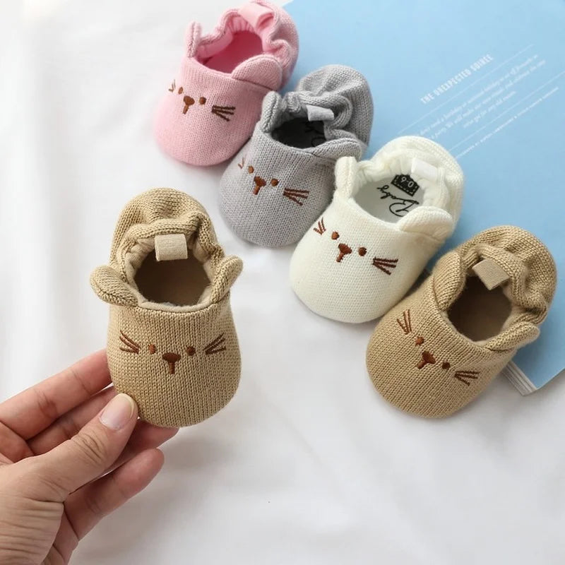 Toddler Girl Knitted Shoes First Walkers Snow Boots