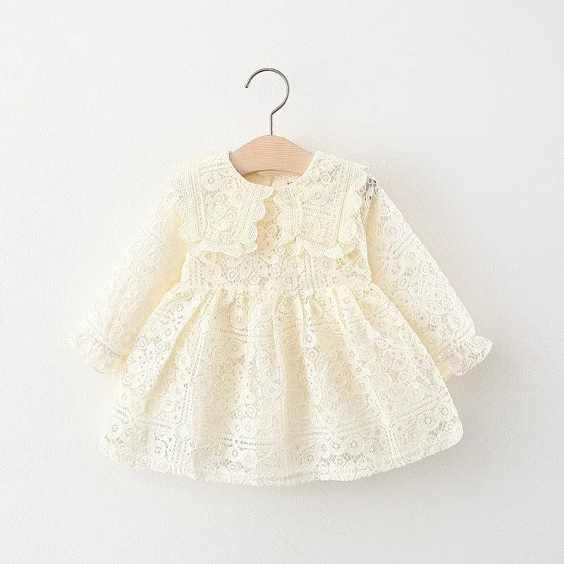 Hollow Lace Dress for Baby Girls Princess