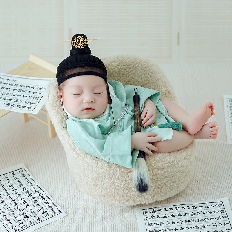 Newborn Ancient Costume For Korean Style Baby Photo Accessories