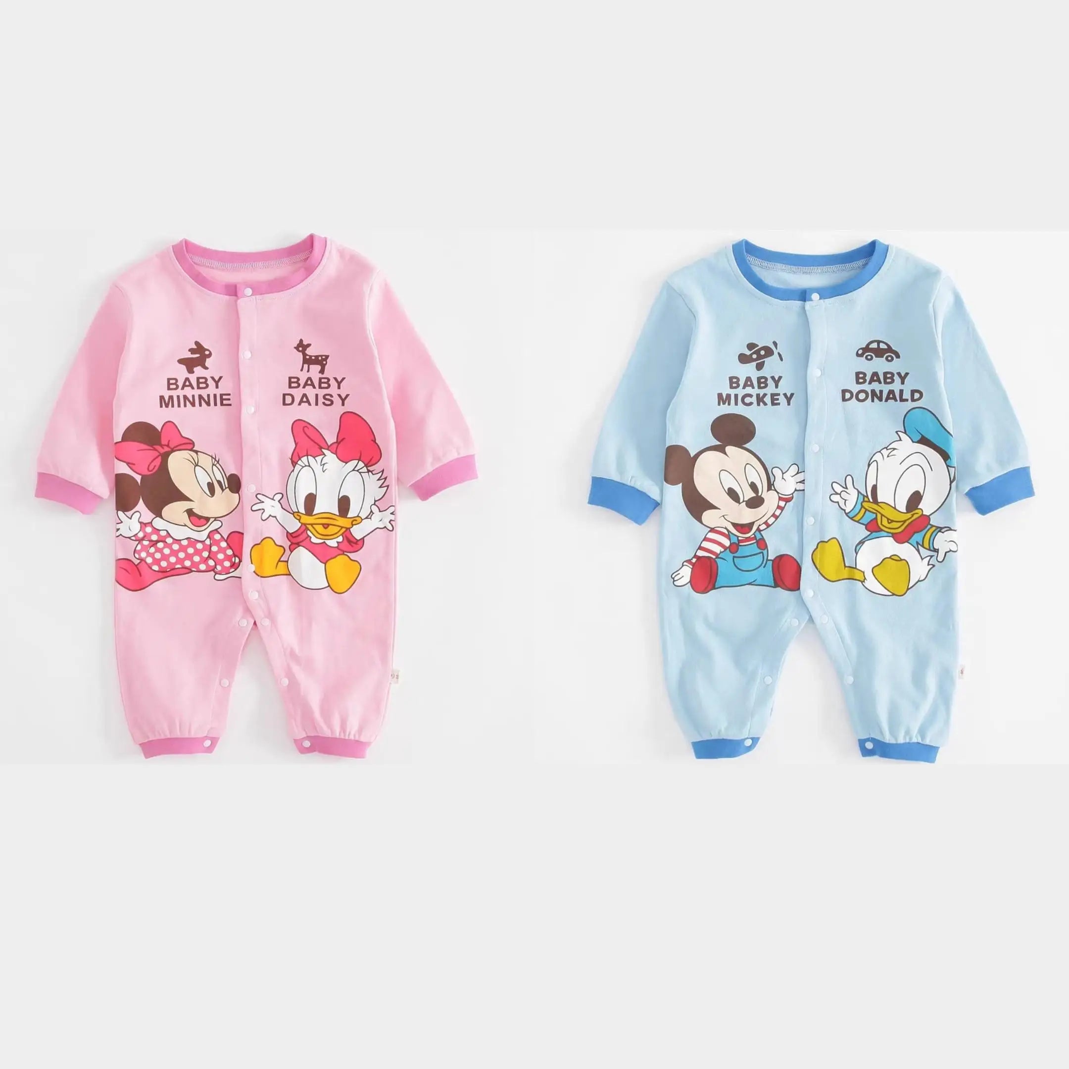 Disney Cartoon Jumpsuit Mickey Baby Clothes