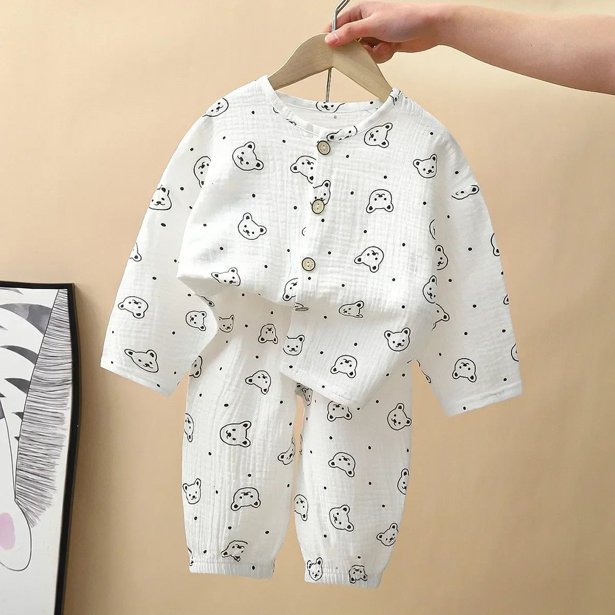 Toddler Spring Clothing Set Baby Sleepwear Outfits