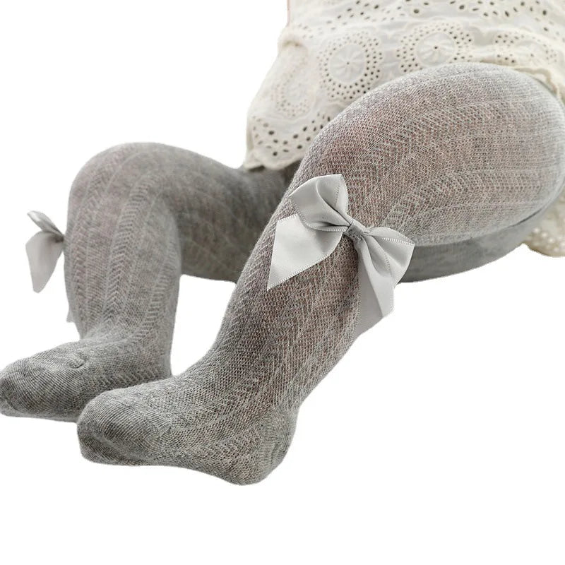 Soft Cotton Baby Tights Elastic Baby Girl Leggings
